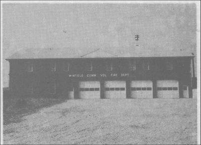 Old Firehouse in Black and White